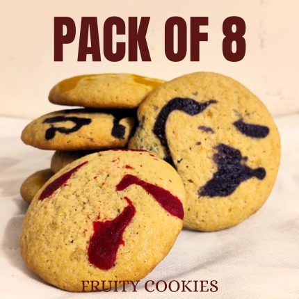 Pack of 8 Fruity cookies