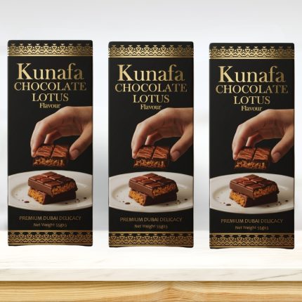 Pack of 3 Lotus Kunafa Chocolate