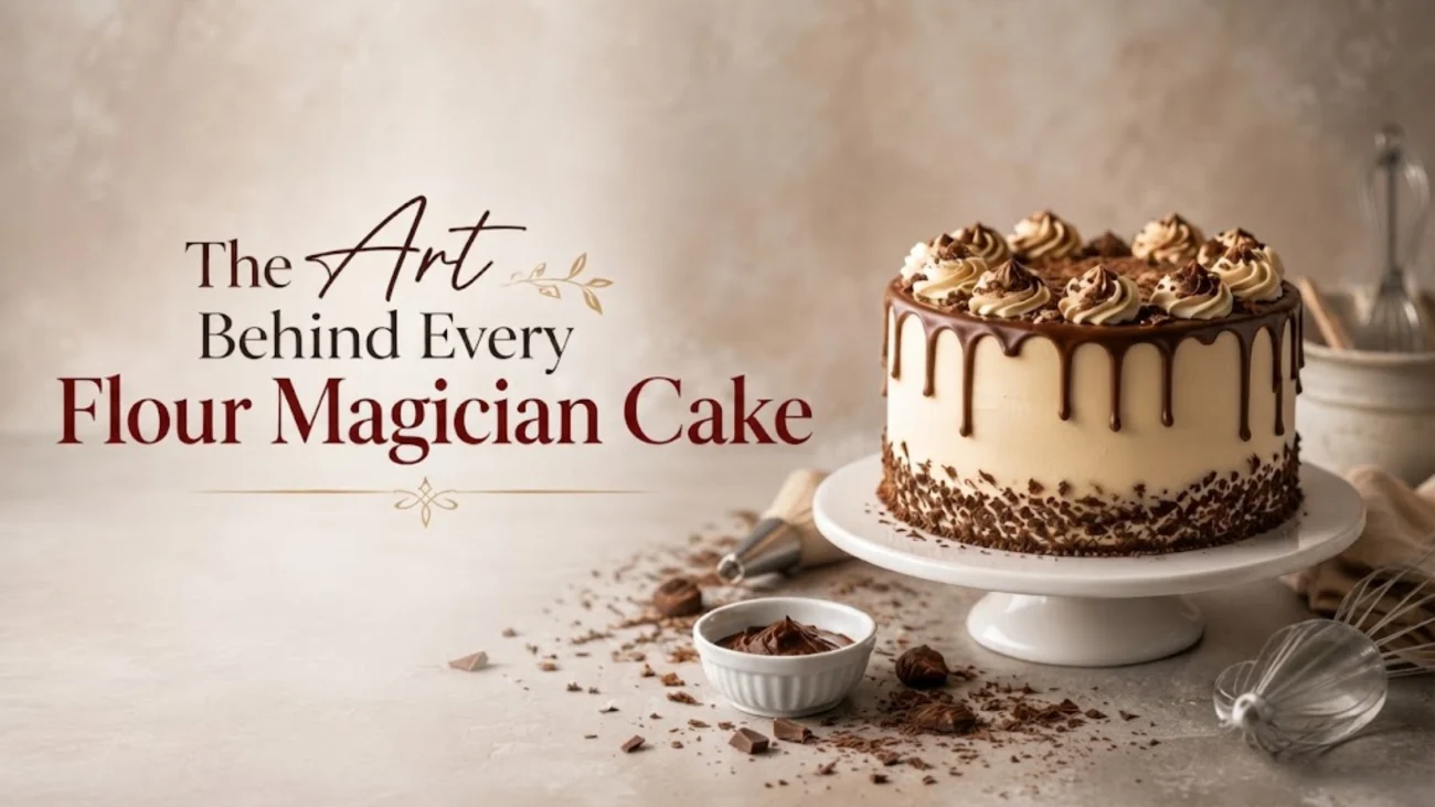 the art behind every flour magician cake