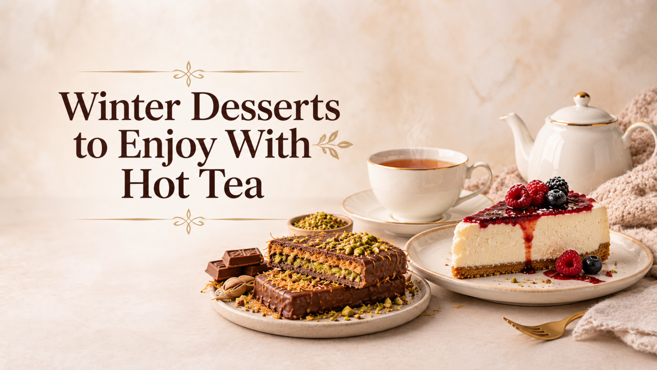 Winter Desserts to Enjoy With Hot Tea