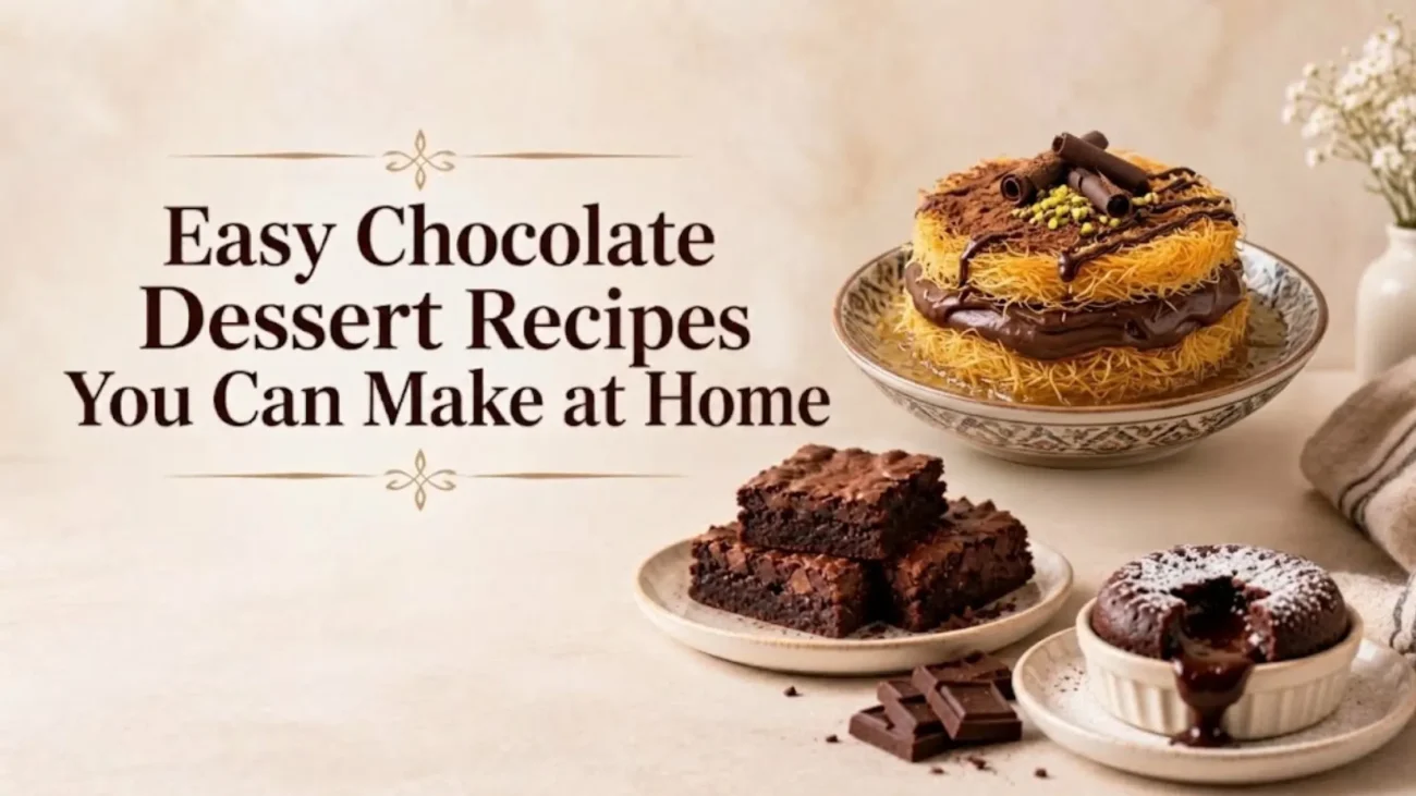 Easy Chocolate Dessert Recipes You Can Make at Home