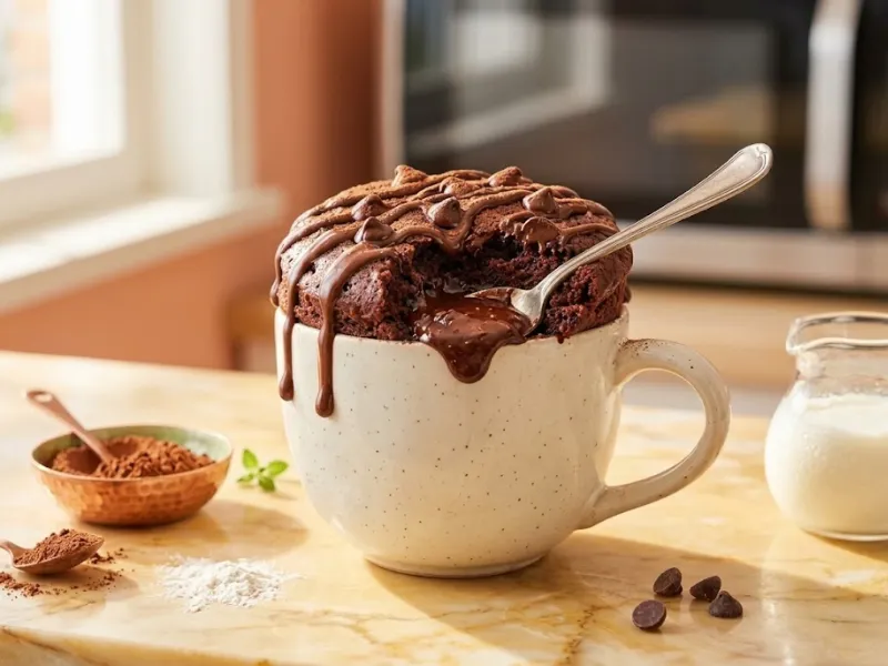 Easy Chocolate Mug Cake