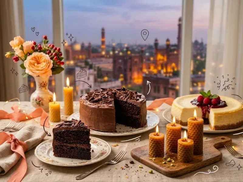 Enjoy Fresh Cake in Lahore