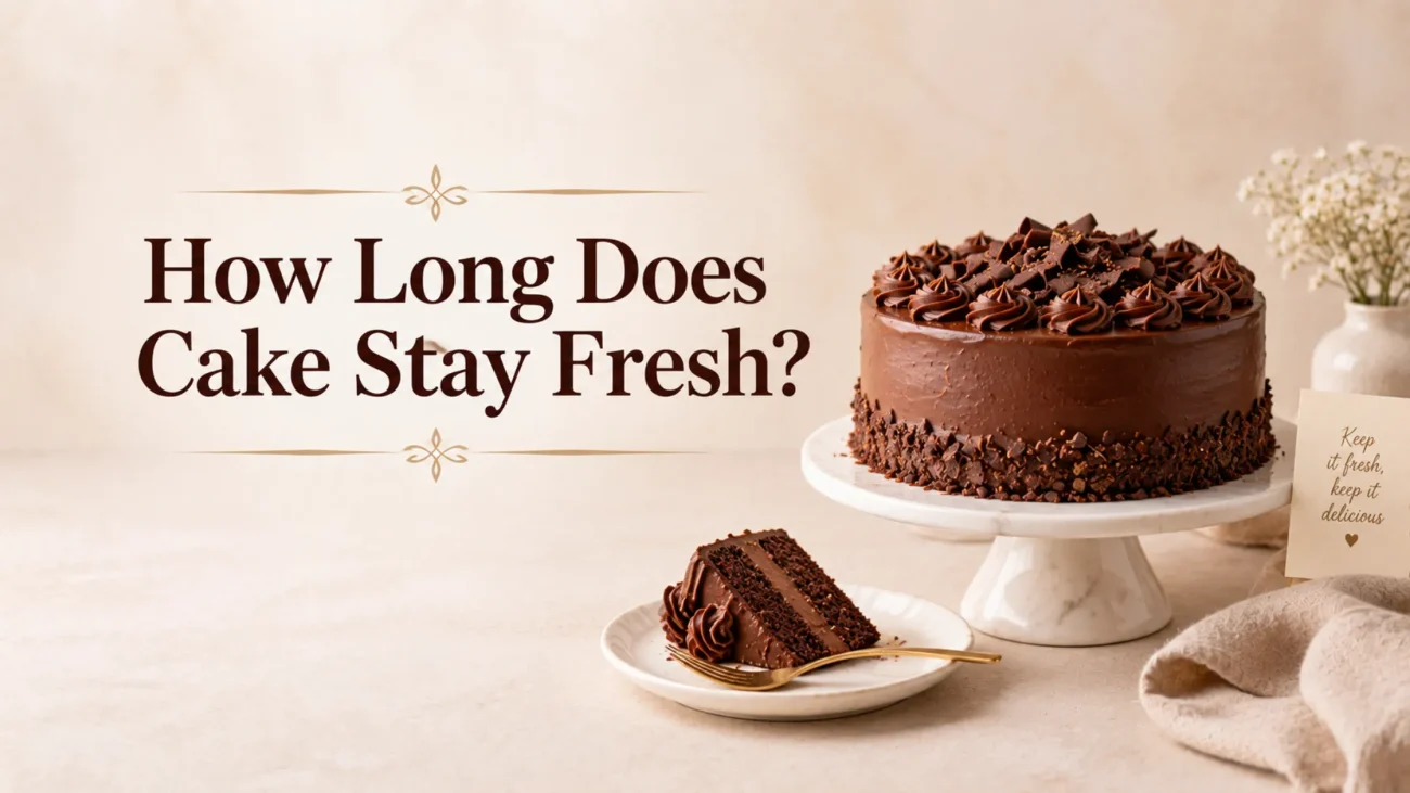 How Long Does Cake Stay Fresh