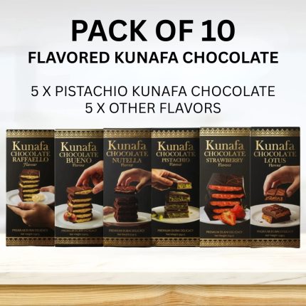Pack of 10 Kunafa Chocolate (All Flavours)